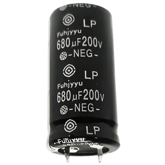 Capacitor Eletrolítico Snap-In 680uF 200V 45x22mm