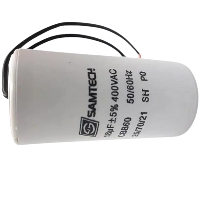Capacitor De Partida 18uF 400V 35x70mm (2Fios)