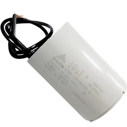 Capacitor De Partida 30uF 250V 37x47mm (2Fios)