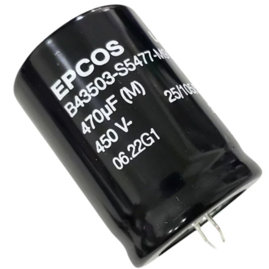 Capacitor Eletrolítico Snap-in 470uF 450V 35x50mm