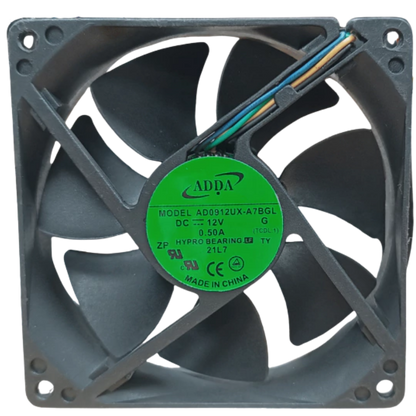 Microventilador AD0912UX-A7BGL 12VDC 0,50A 92x92x25mm