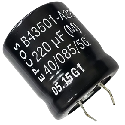 Capacitor Eletrolítico Snap-in 220uF 200V 22x30mm