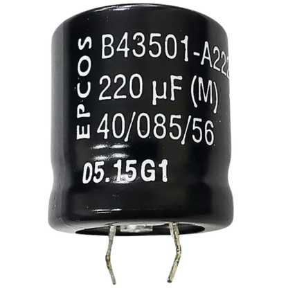Capacitor Eletrolítico Snap-in 220uF 200V 22x30mm