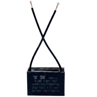 Capacitor De Partida CBB61 4uf 450V (2Fios)