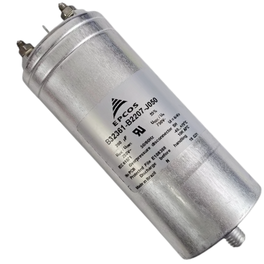 Capacitor De Partida 200uF 250V 63x145mm (Fast-on)