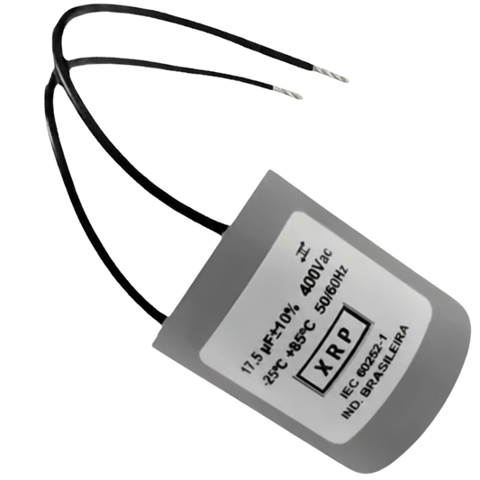 Capacitor De Partida 17,5uF 400V 49x43mm (2Fios)