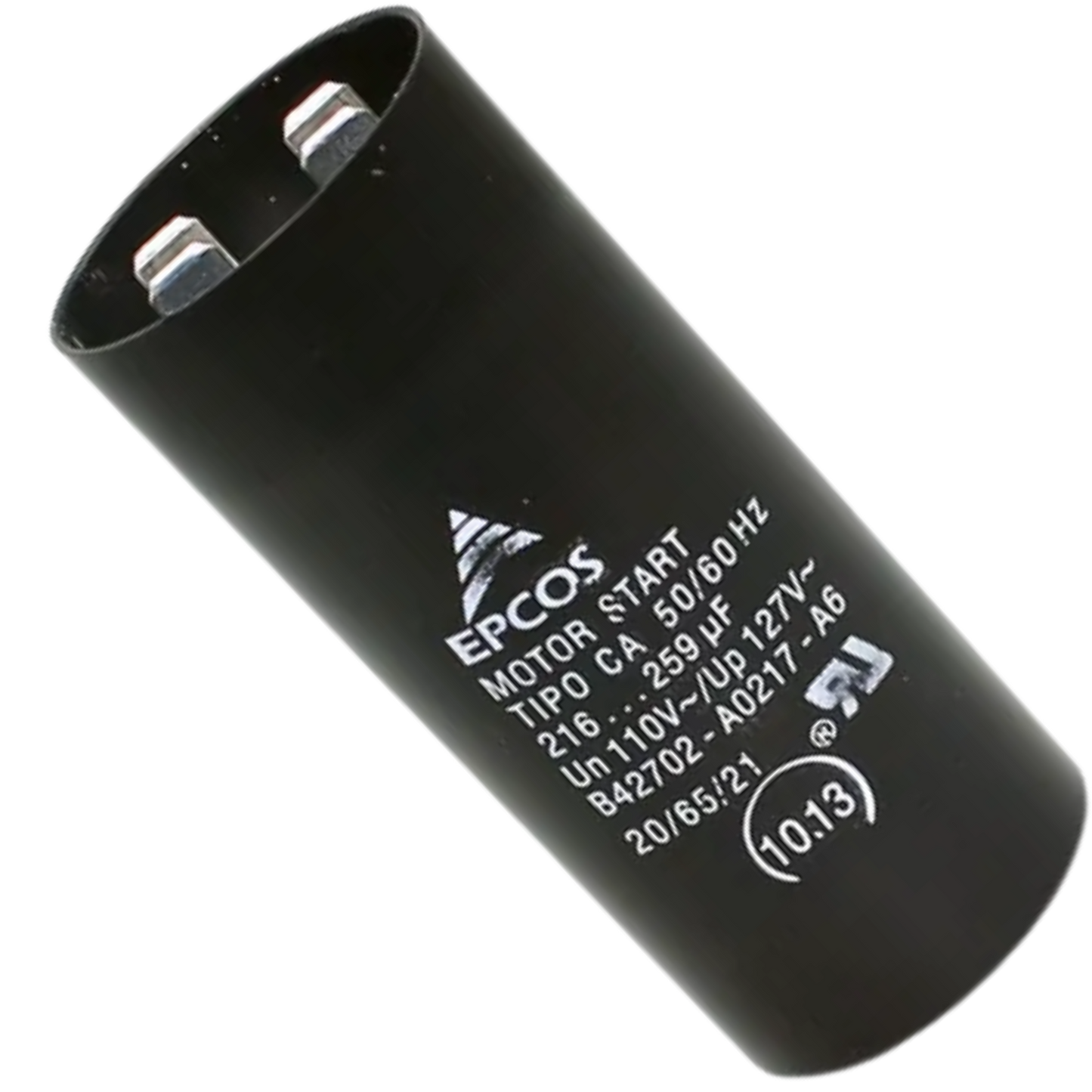 Capacitor De Partida 216uF+259uF 110V 36x70mm (Fast-on)