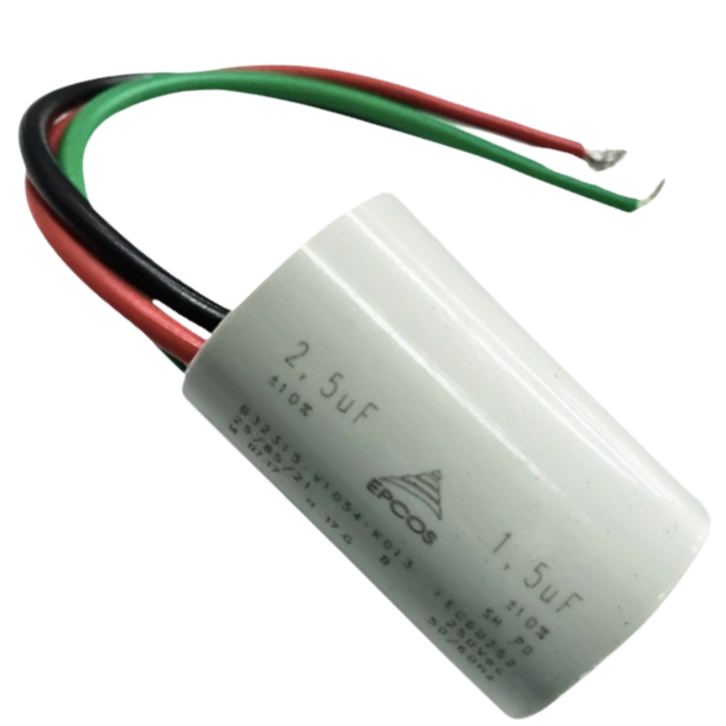 Capacitor De Partida 1,5uF+2,5uF 250V 27x47mm (3Fios)