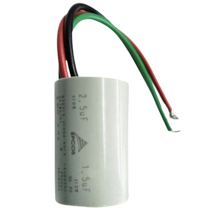 Capacitor De Partida 1,5uF+2,5uF 250V 27x47mm (3Fios)