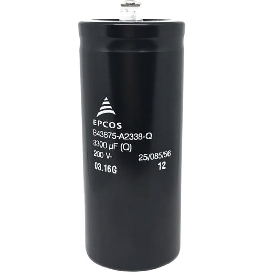 Capacitor Eletrolítico Giga 3300uF 200V 50x120mm