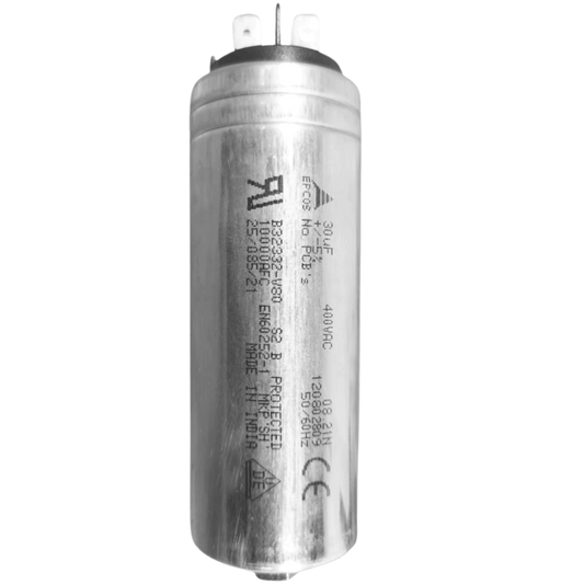 Capacitor De Partida 30uF 400V 40x103mm (Fast-on)