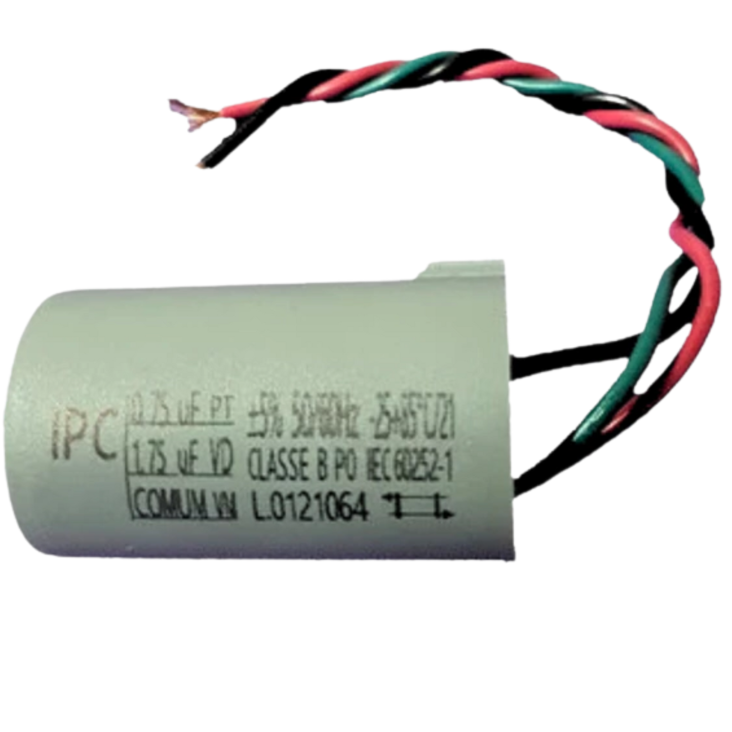 Capacitor De Partida 0,75uF+1,75uF 250V 27x50mm (3Fios)