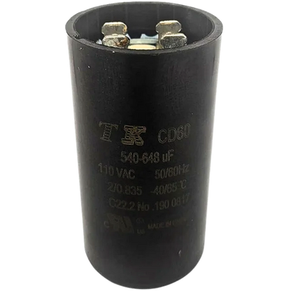 Capacitor De Partida 540uF-648uF 110V 36x70mm (Fast-on)