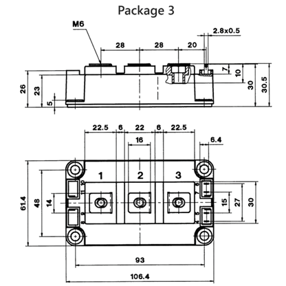 Módulo IGBT BSM300GB120DLC 1200V 625A