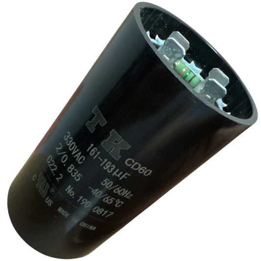 Capacitor De Partida 161uF+193uF 330V 46x85mm (Fast-on)