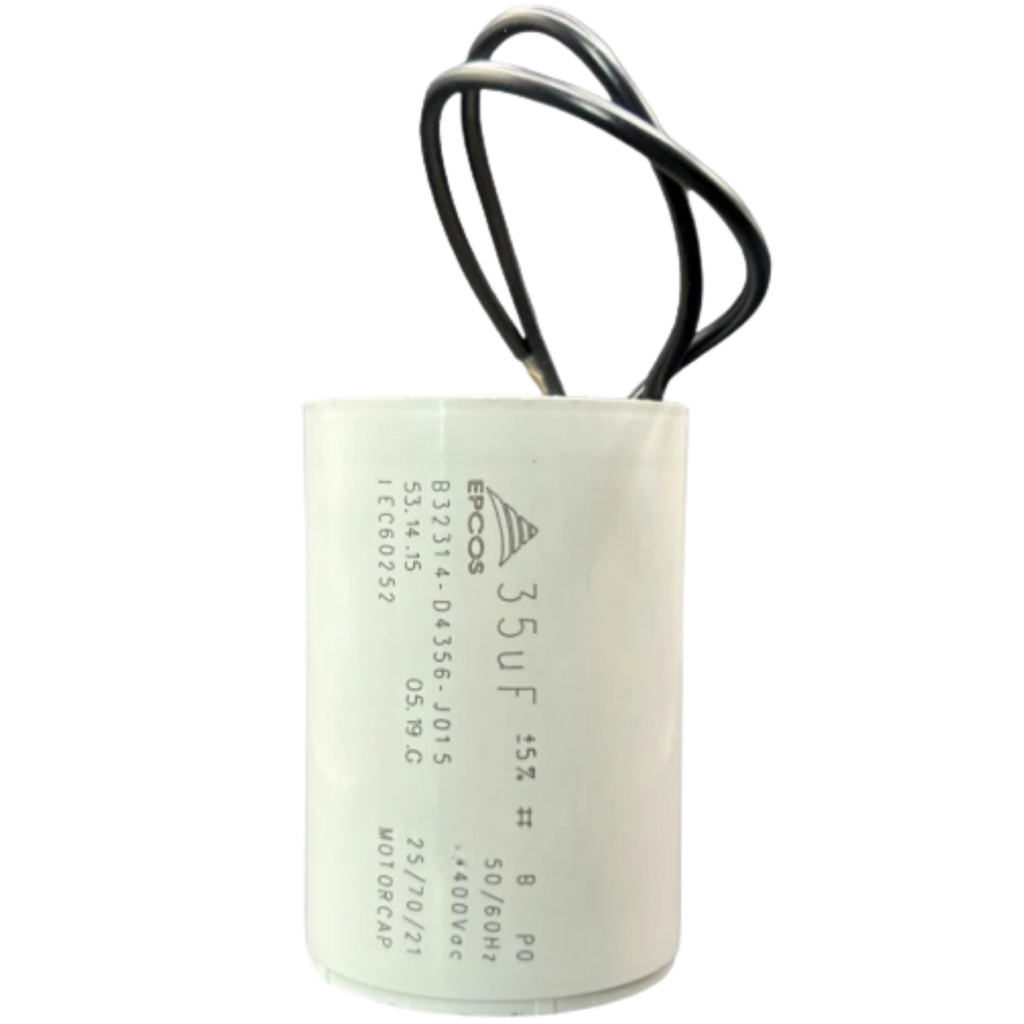 Capacitor De Partida 35uF 400V 45x65mm (2Fios)