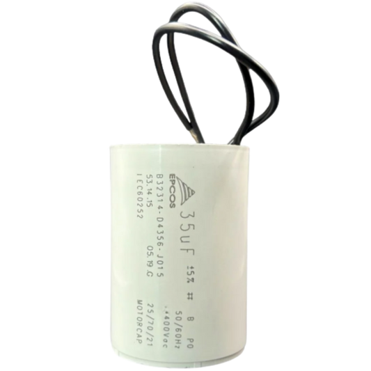 Capacitor De Partida 35uF 400V 45x65mm (2Fios)