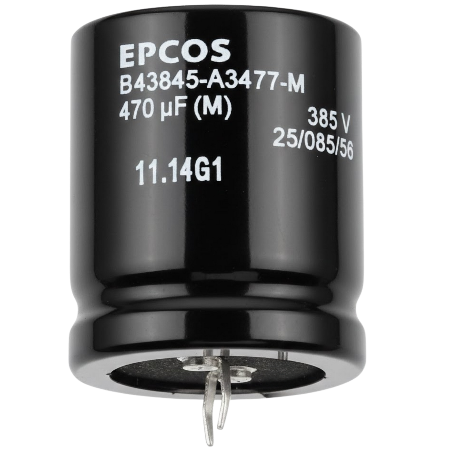 Capacitor Eletrolítico Snap-in 470uF 385V 30x40mm