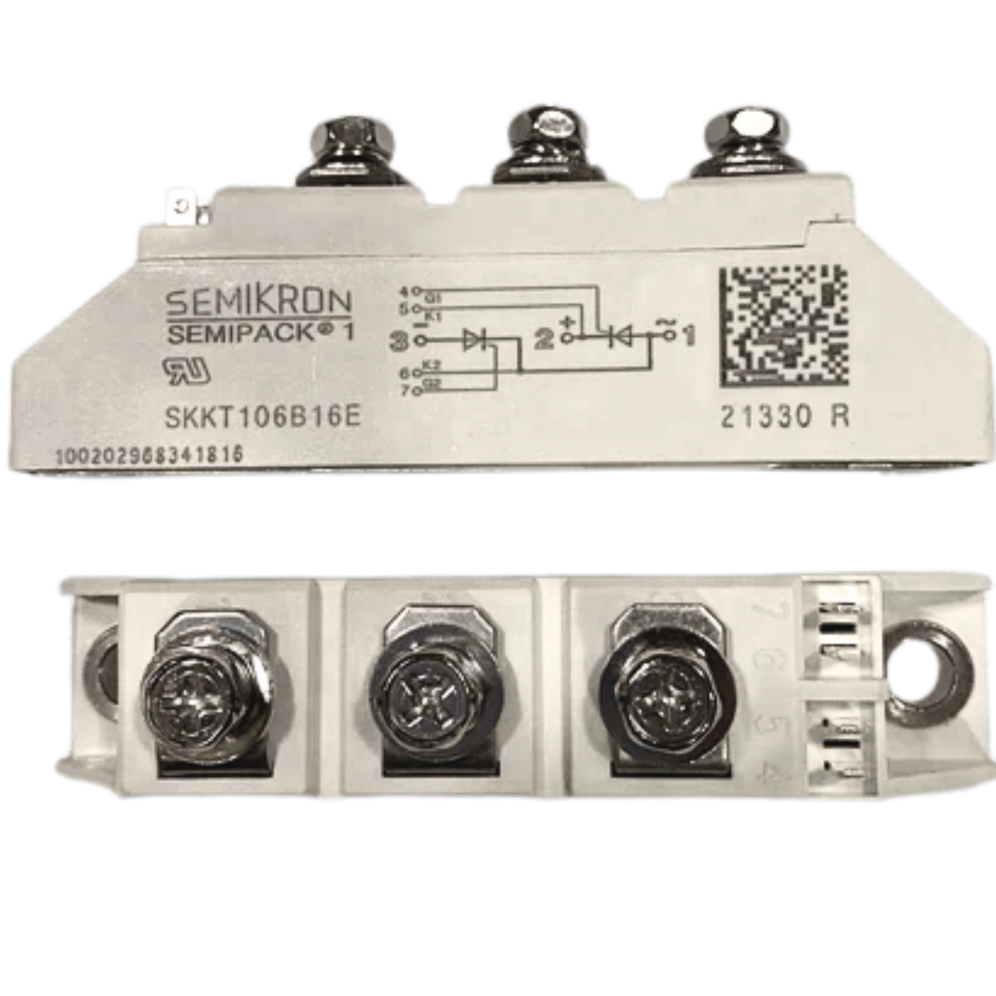 Módulo Tiristor SKKT106B16E 1600V 106A