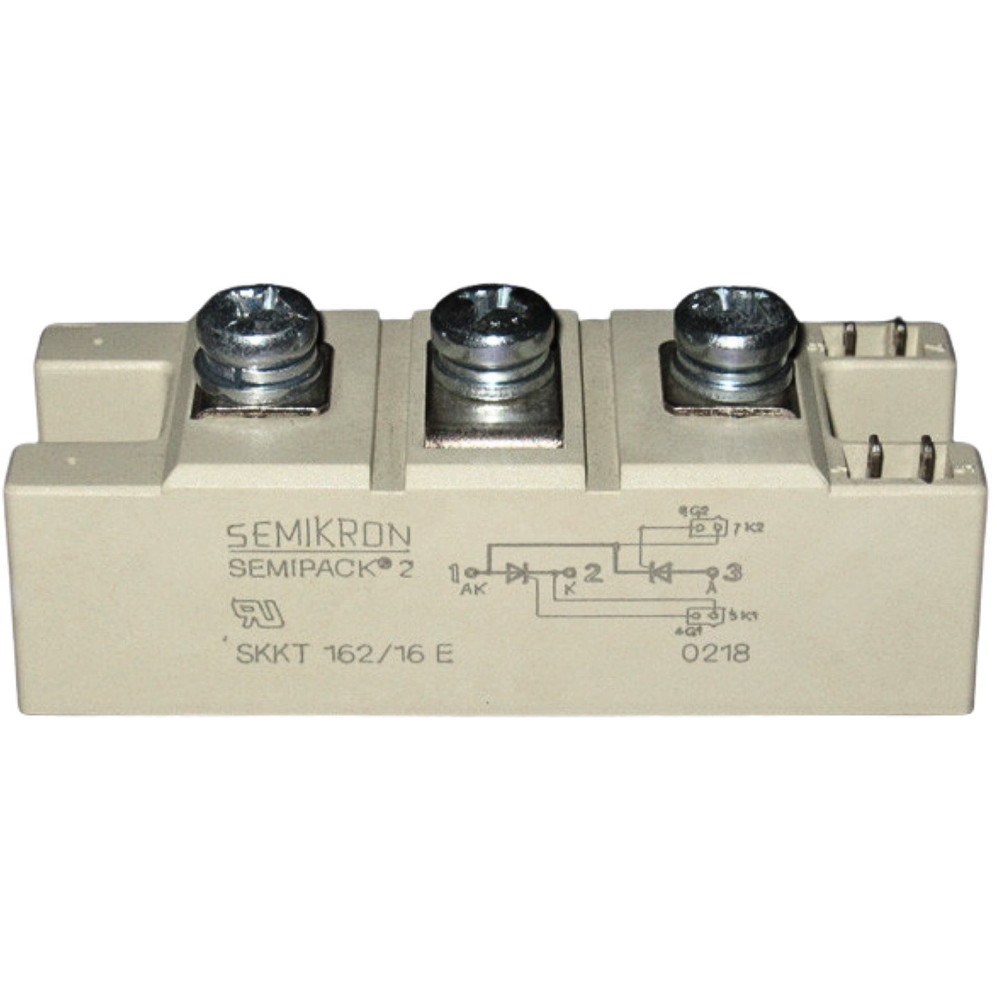 Módulo Tiristor SKKT162/16E 1600V 162A
