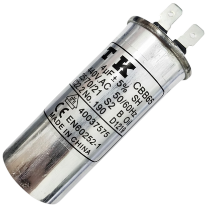 Capacitor De Partida 4uF 440V 30x70mm (Fast-on)
