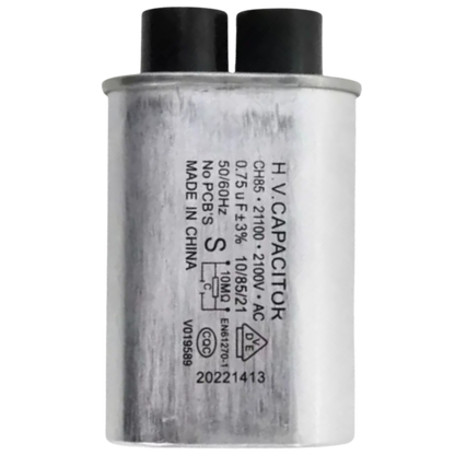 Capacitor De Microondas CB85 0,75uF 2100V 32x52mm
