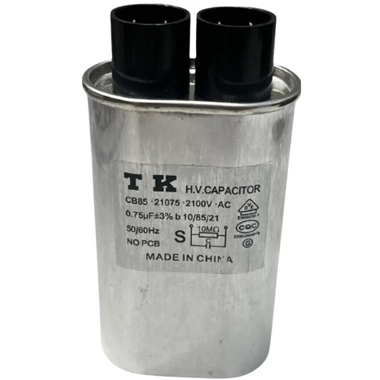 Capacitor De Microondas CB85 0,75uF 2100V 32x52mm
