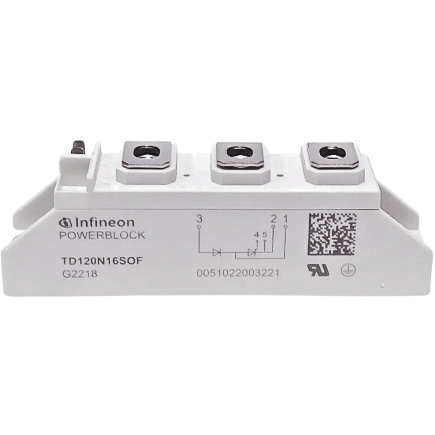 Módulo Tiristor TD120N16SOF 1600V 120A