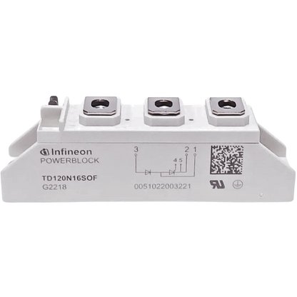 Módulo Tiristor TD120N16SOF 1600V 120A
