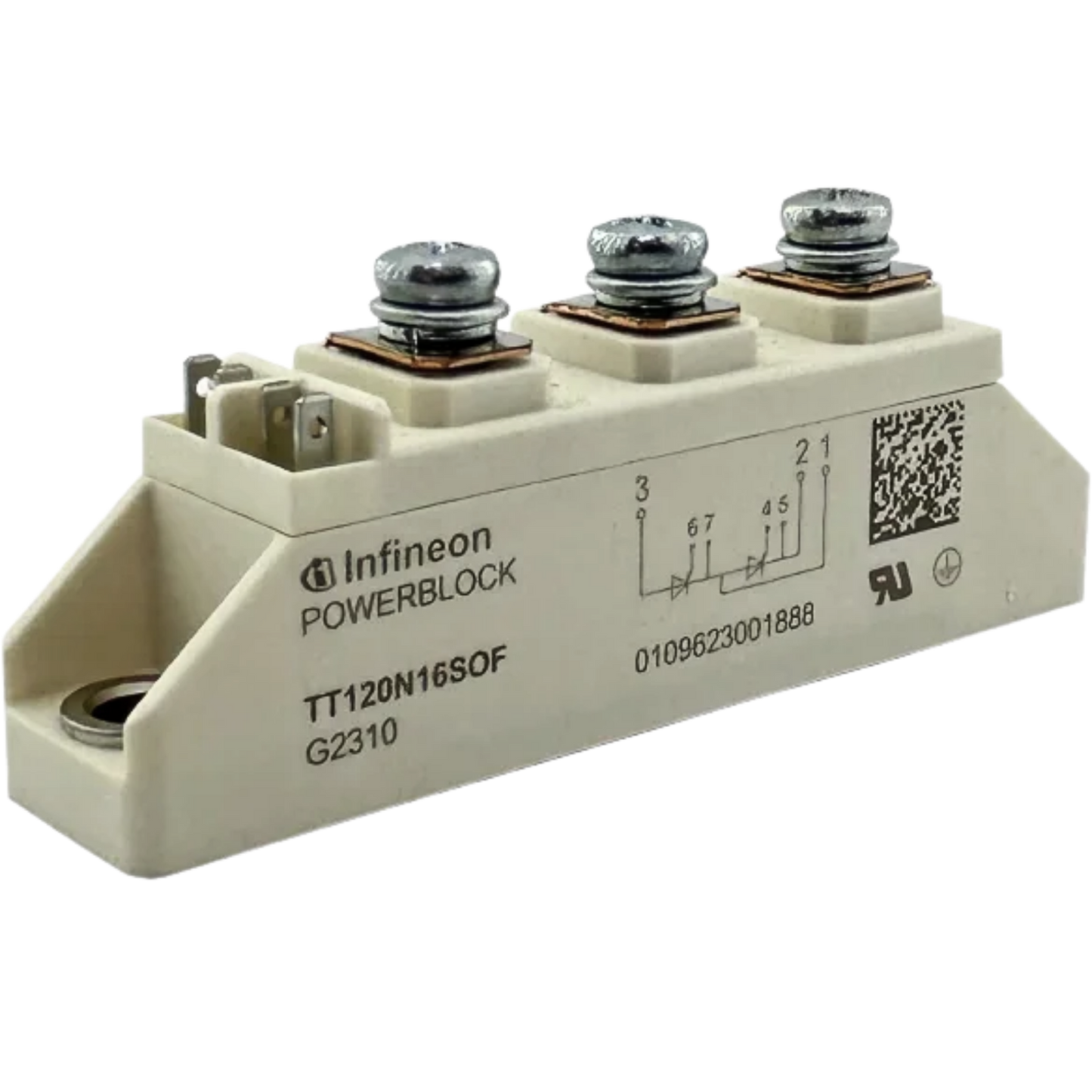 Módulo Tiristor TT120N16SOF 1600V 119A