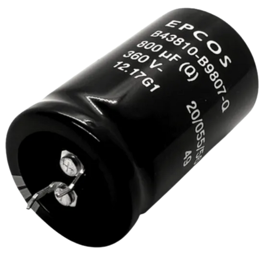 Capacitor Eletrolítico Snap-in 800uF 360V 30x50mm