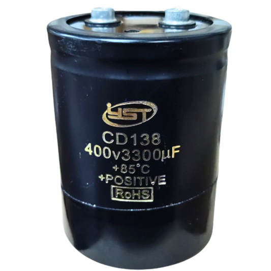 Capacitor Eletrolítico Giga 3300uF 400V 75x100mm