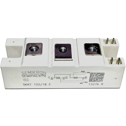 Módulo Tiristor SKKT122/18E 1800V 129A
