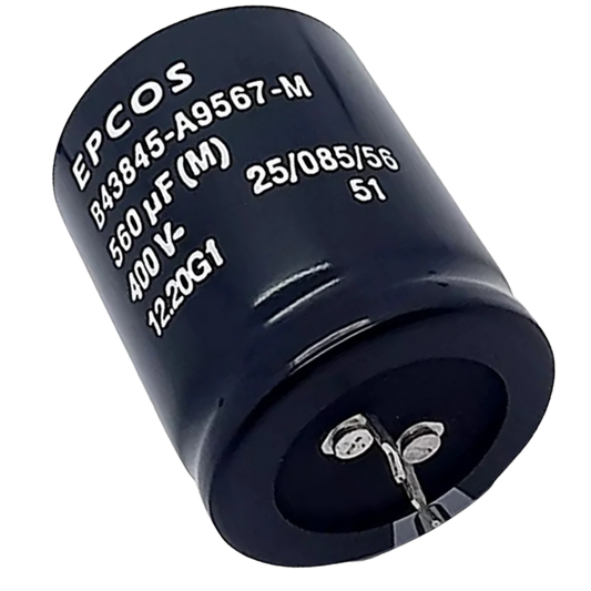 Capacitor Eletrolítico Snap-in 560uF 400V 35x45mm