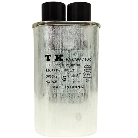 Capacitor De Microondas CB85 1uF 2100V 32x52mm