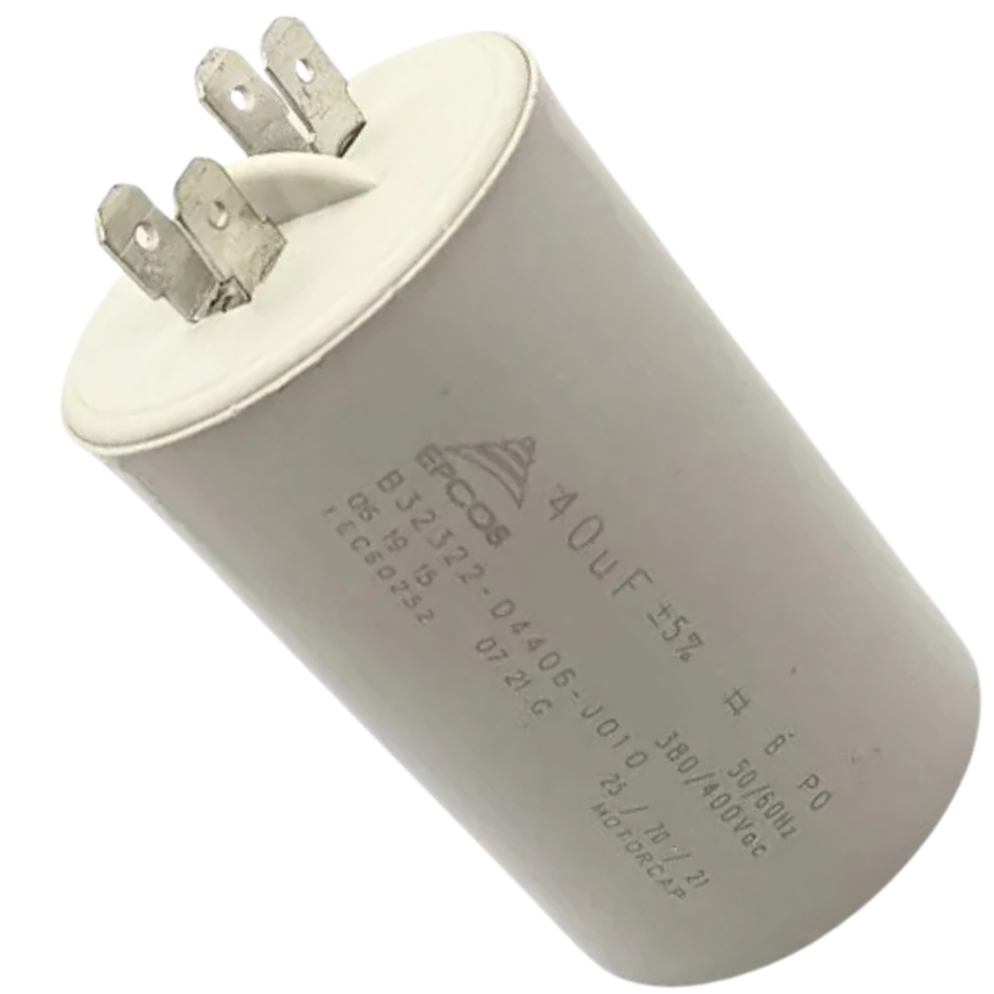 Capacitor De Partida 40uF 380/400V 45x72mm (Fast-on)