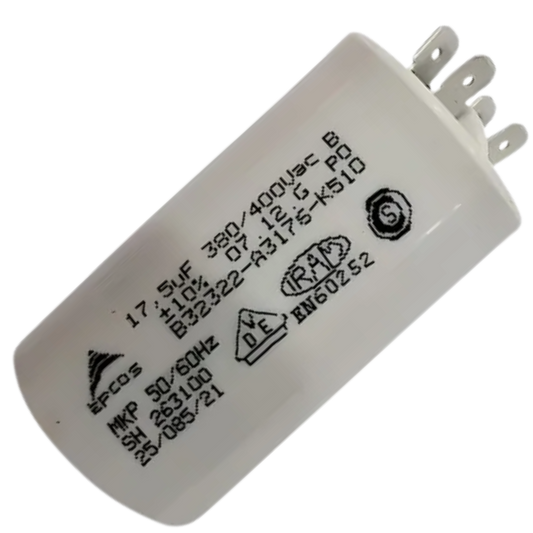 Capacitor De Partida 17,5uF 380/400V 40x71mm (Fast-on)
