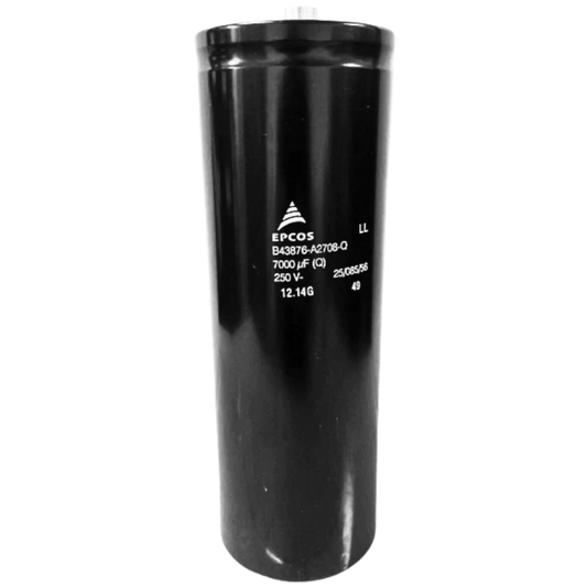 Capacitor Eletrolítico Giga 7000uF 250V 75x220mm