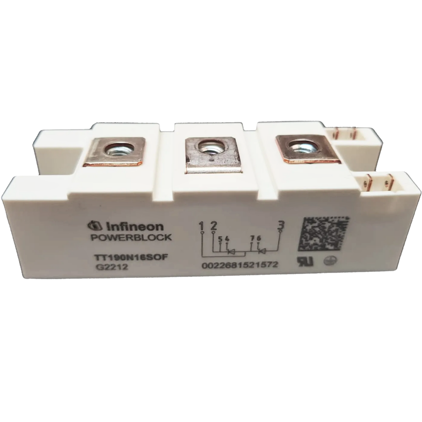 Módulo Tiristor TT190N16SOF 1600V 120A