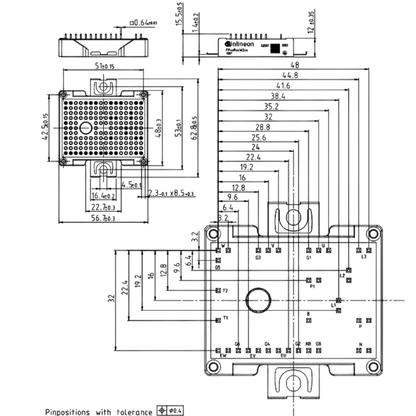 Módulo IGBT FP50R06W2E3 600V 50A