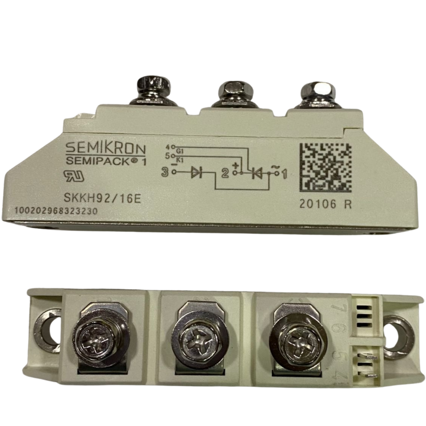 Módulo Tiristor SKKH92/16E 1600V 92A