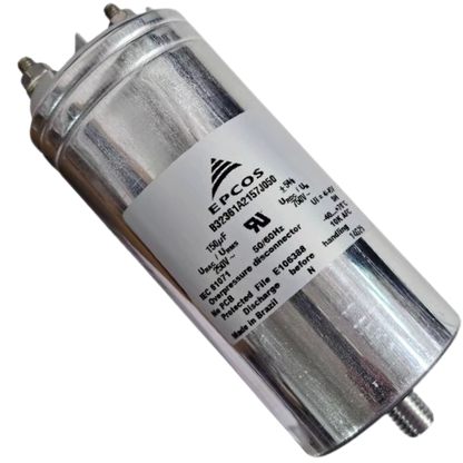Capacitor De Partida 150uF 250V 63x136mm (Fast-on)