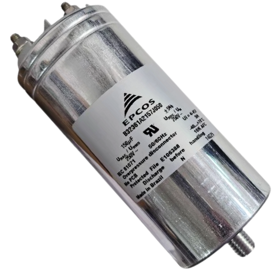 Capacitor De Partida 150uF 250V 63x136mm (Fast-on)