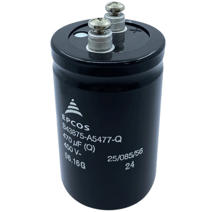 Capacitor Eletrolítico Giga 470uF 450V 50x80mm