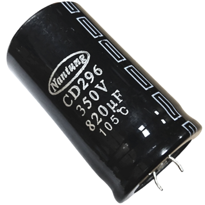 Capacitor Eletrolítico Snap-in 820uF 350V 35x60mm