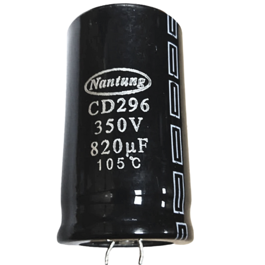 Capacitor Eletrolítico Snap-in 820uF 350V 35x60mm