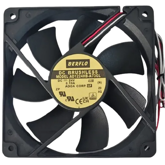 Microventilador AD1224HBA73GL 24VDC 0,19A 120x120x25mm