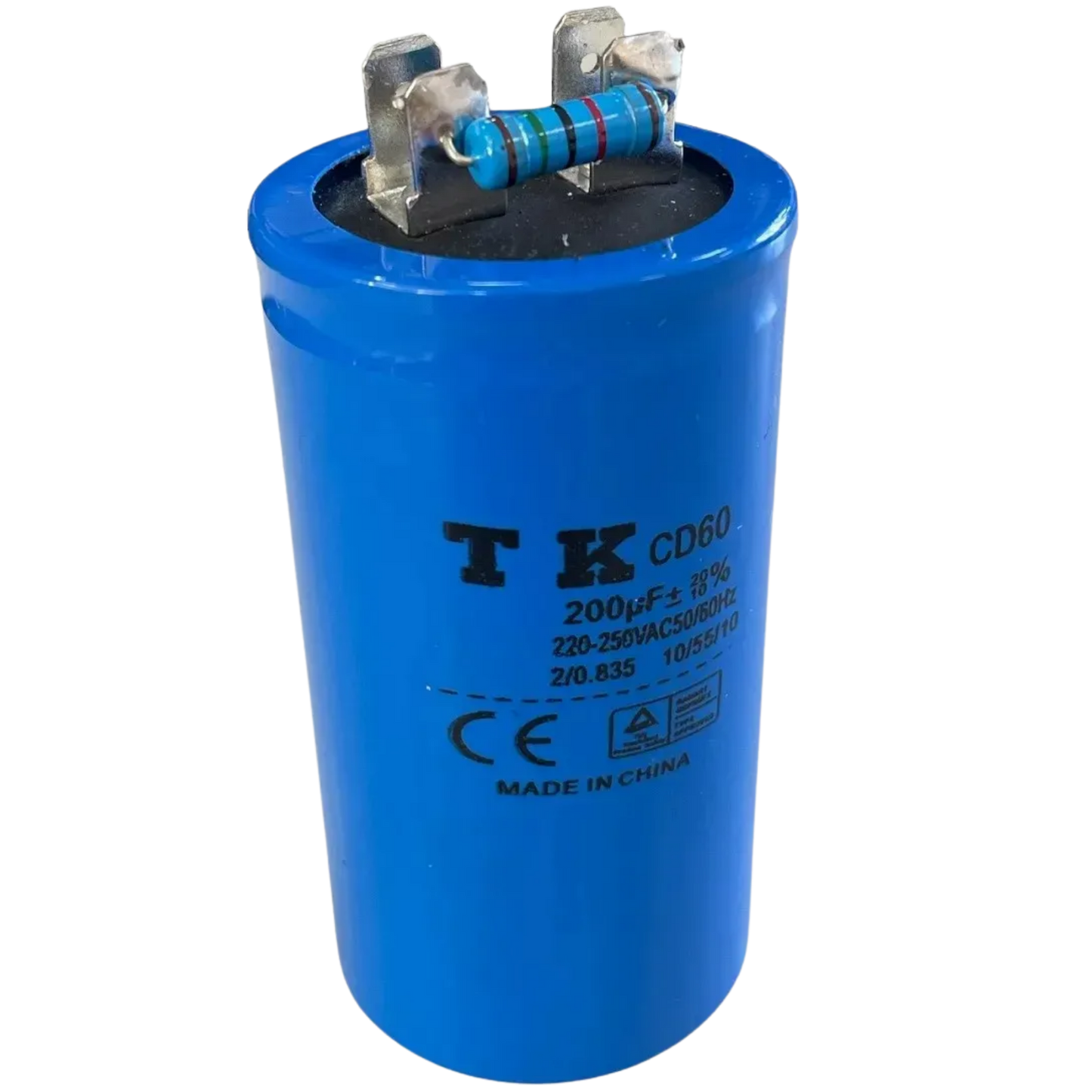 Capacitor De Partida 200uF 220/250V 40x80mm (Fast-on)