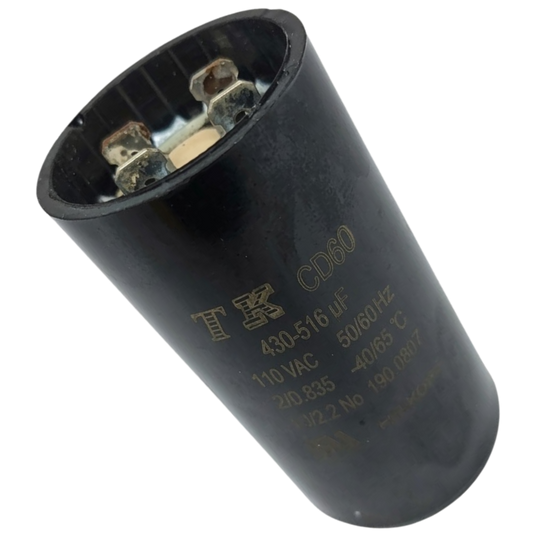 Capacitor De Partida 430uF+516uF 110V 36x70mm (Fast-on)