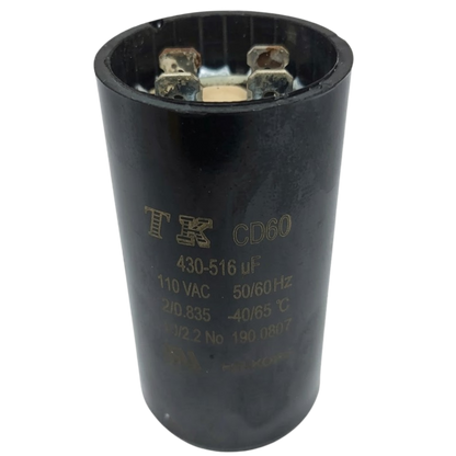 Capacitor De Partida 430uF+516uF 110V 36x70mm (Fast-on)